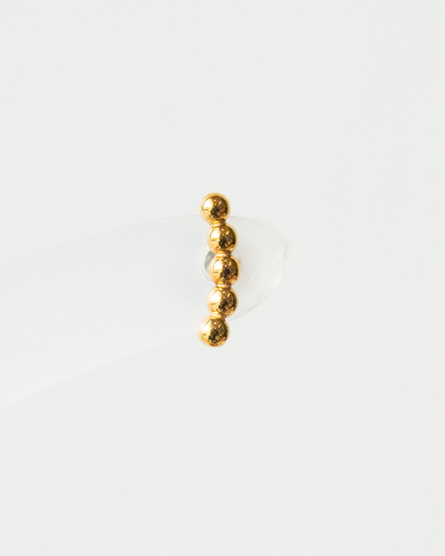 14K 5 Ball Stud