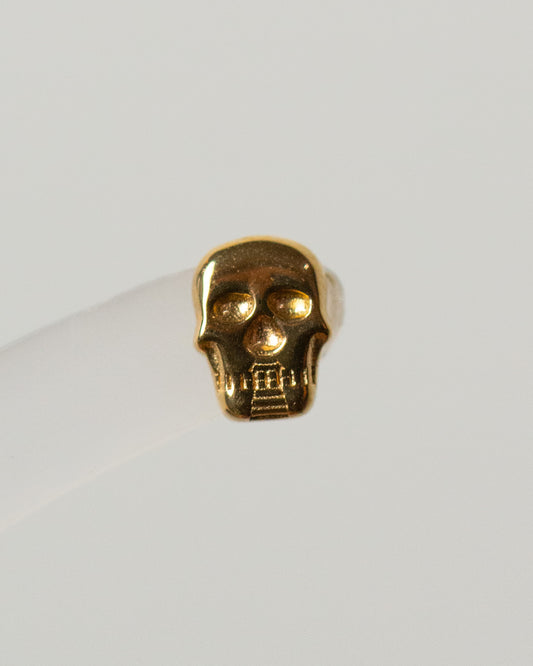 14K Skull Stud